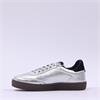 Victoria Berlin T Toe Gumsole Trainer - Silver Black Combi